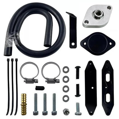Powerstroke EGR w/ Passthrough Plate, Coolant Bypass Style for 2011-2025 Ford 6.7L Diesel Trucks