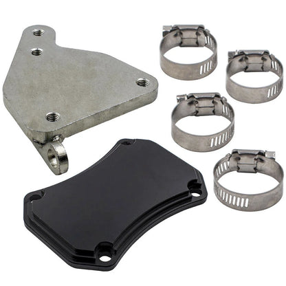 EGR VALVE COOLER DELETE KIT FITS FOR CHEVY SILVERADO GMC SIERRA 2500 3500 HD LML V8 6.6 DURAMAX 2011-2016