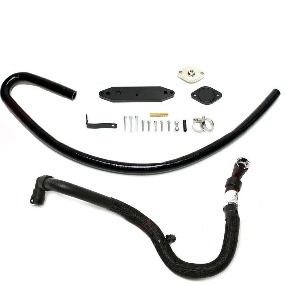 2015-2016 Ford 6.7L Powerstroke Diesel EGR Delete Track Off-Road Track Kit W/ Coolant Line